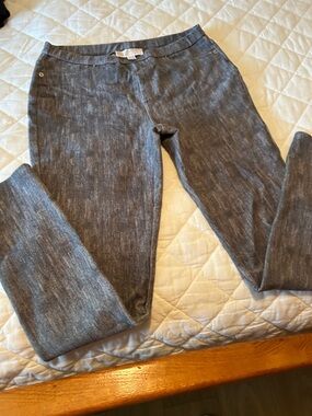 Michael Kors Gray Knit Leggings